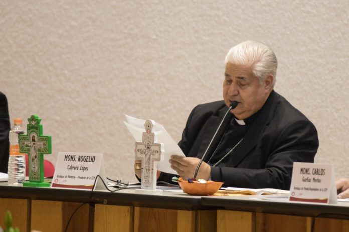 Monseñor Rogelio Cabrera López, Presidente de la CEM
